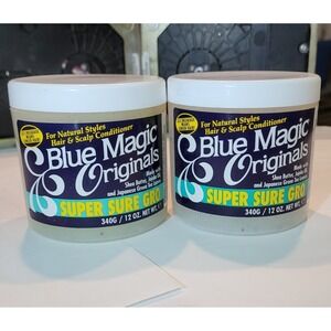 2 X Original Blue Magic  Super Sure Gro Conditioner 340 G / 12 Oz